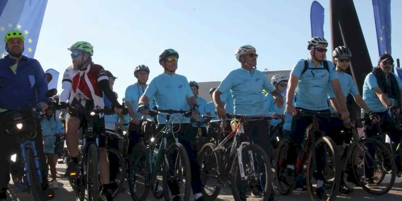 İzmit’te pedallar Hasan Sert için çevrildi