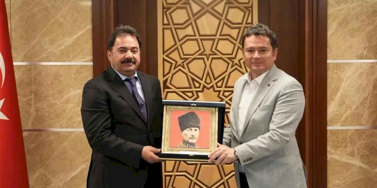 Başkan Aydın’dan yeni İl Emniyet Müdürü Gökçe’ye hayırlı olsun ziyareti