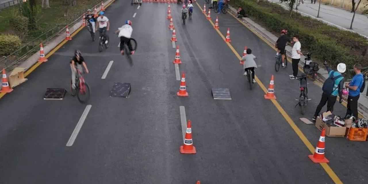 Eskişehir’de “Dünya Otomobilsiz Kent Günü” ilk kez kutlandı
