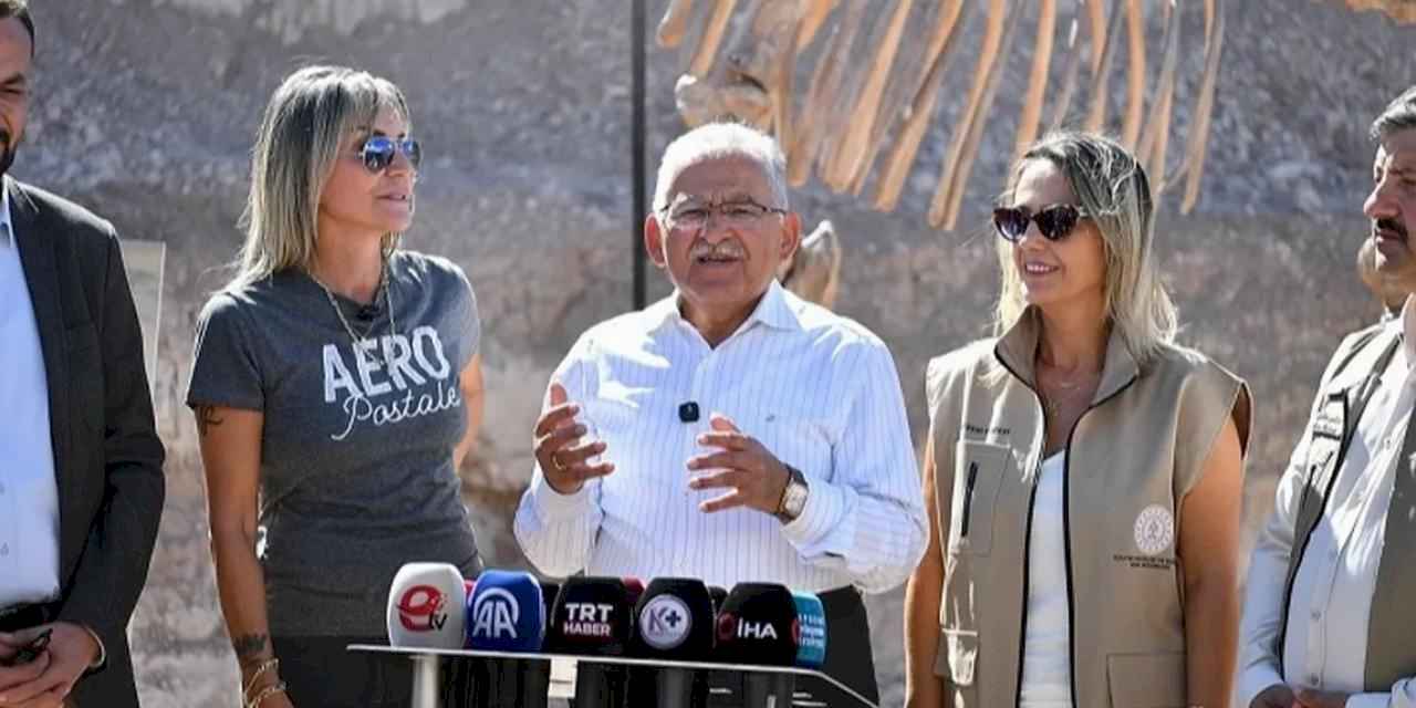 Kayseri'de 7.7 milyon yıllı fosillere yakın takip