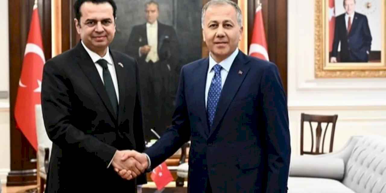 Bakan Yerlikaya, Pakistanlı mevkidaşını ağırladı