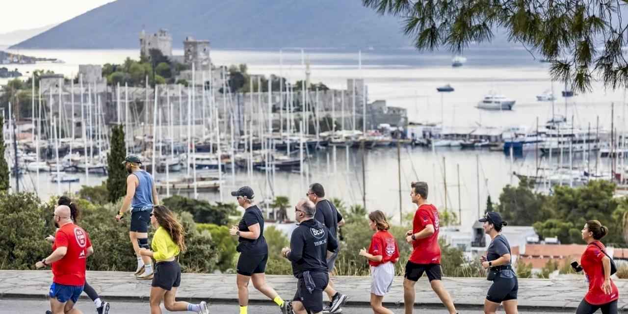 Muğla Bodrum'da yarı maraton heyecanı... 23 ülkeden 2.100 sporcu katılacak