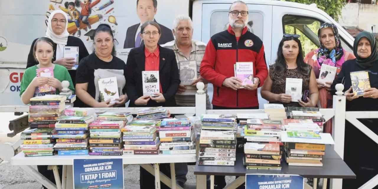 Bursa Osmangazi'de kitaplar fidana dönüşüyor