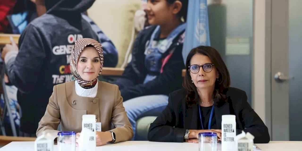 Bakan Göktaş, Najat Maalla M'jid ile buluştu