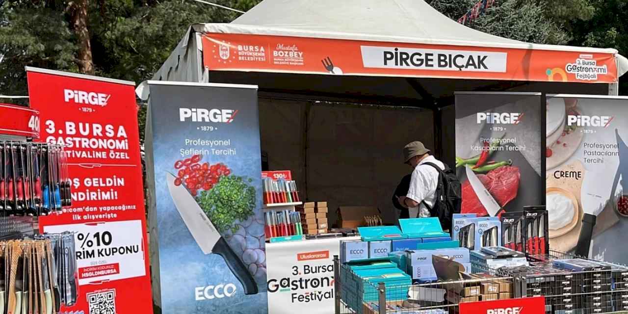 Mutfağın en keskini de Uluslararası 4. Bursa Gastronomi Festivali'nde