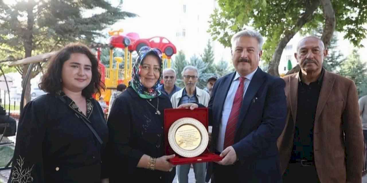 Kayseri Melikgazi'den yeni park hizmeti