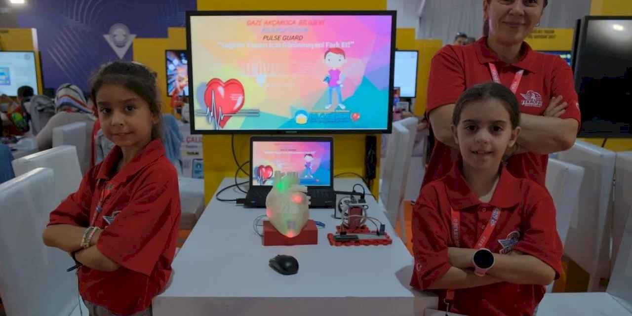 Kocaeli’nin genç dahileri TEKNOFEST’te ses getirdi