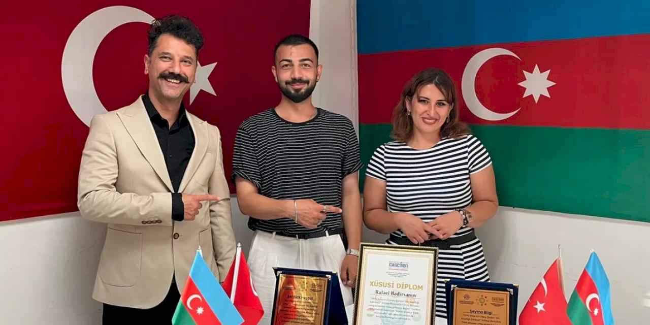 Azerbaycan Bakü'den Manisa'ya iki ödül