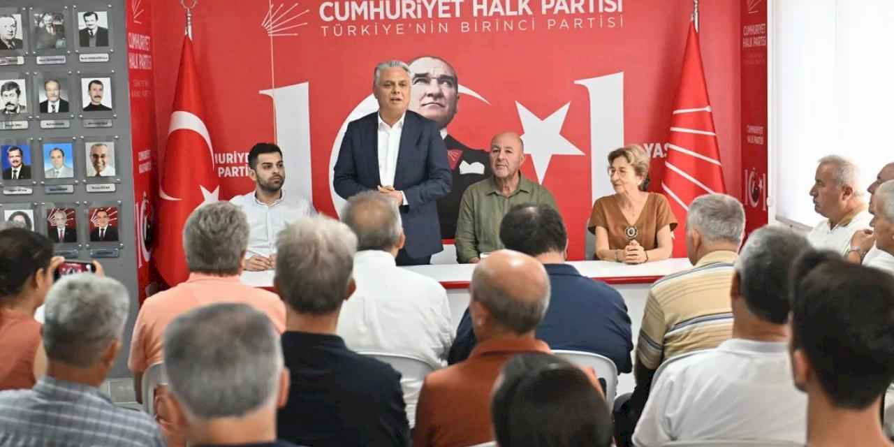 Antalya Muratpaşa'dan Alanya'ya 'geçmiş olsun' ziyareti