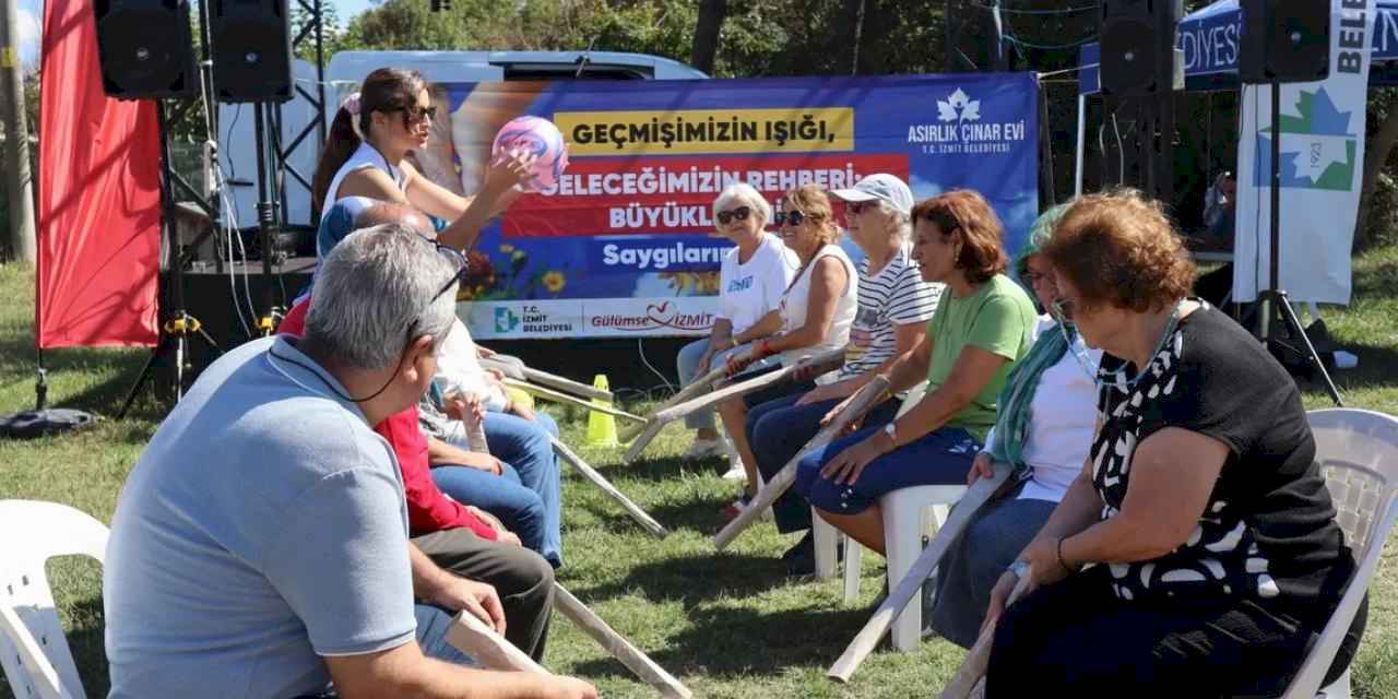 Kocaeli İzmit’te asırlık çınarlar Sarısu’da buluştu