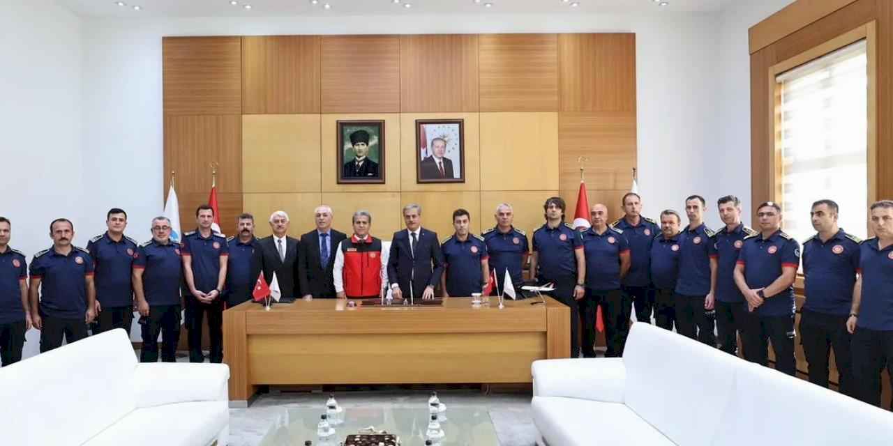 Sakarya Başkan Alemdar’dan itfaiye teşkilatına teşekkür
