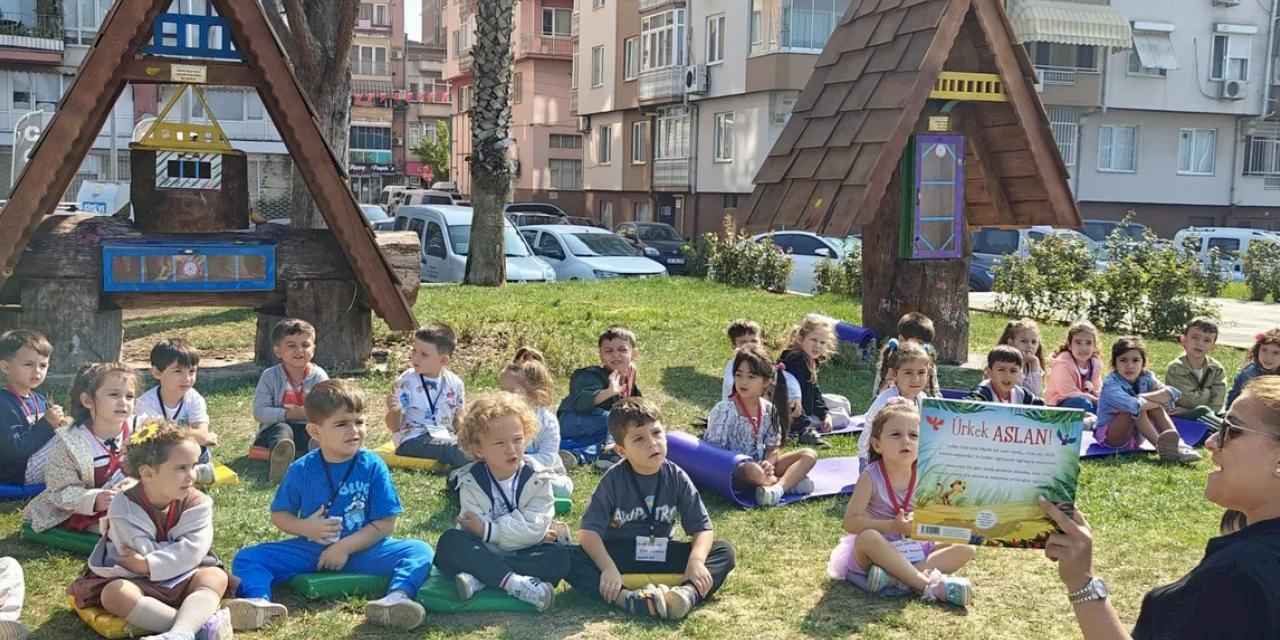 Bursa Gemlik’te 'Açık Hava Kütüphanesi' hayat buldu