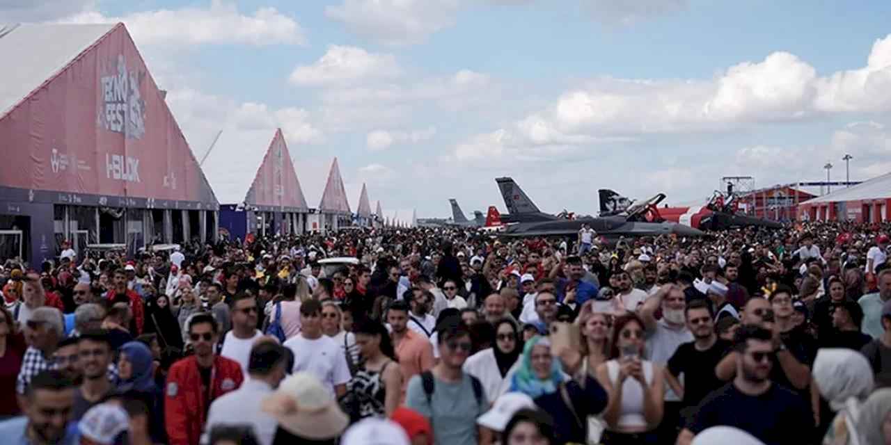 TEKNOFEST 1,5 milyon ziyaretçiye ulaştı