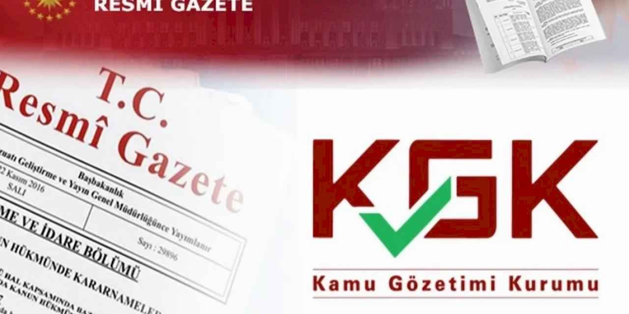 KGK denetim ekiplerine ilişkin muafiyet tarihini uzattı