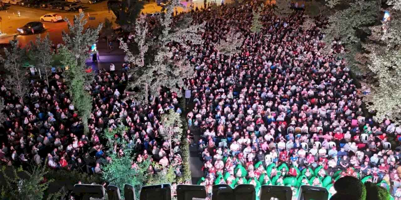 Orrmanya'nın büyülü atmosferinde gece sineması