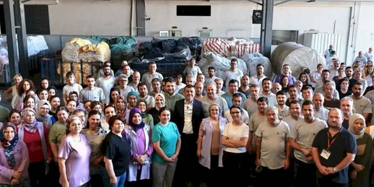 Denizli'de Başkan Çavuşoğlu’ndan tekstil emekçilerine ziyaret