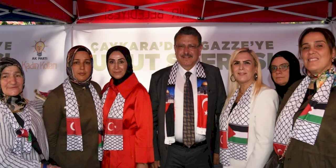 Trabzon’dan Gazze’ye gönül köprüsü