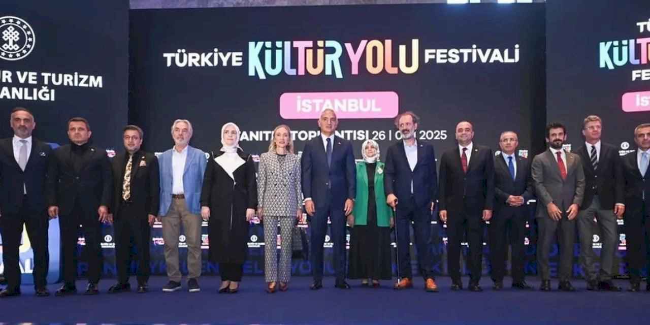 İstanbul Kültür Yolu Festivali başladı... 2027’de 32 ile yayılacak