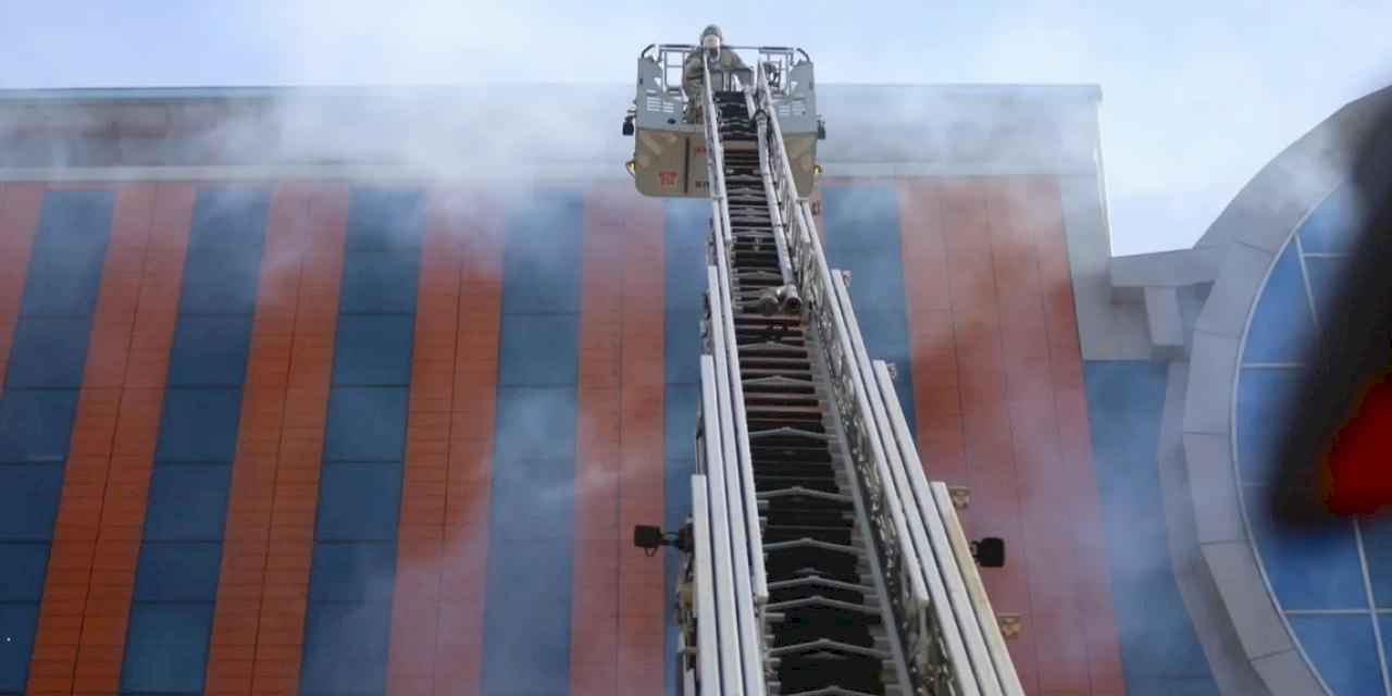 Karabağlar’da gerçeği aratmayan tatbikat