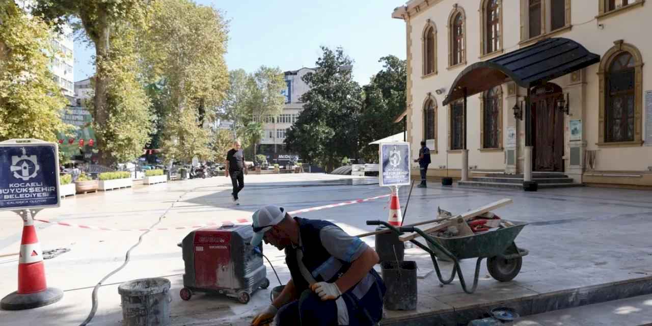 Kocaeli'de Fevziye Camii’ne Büyükşehir eli