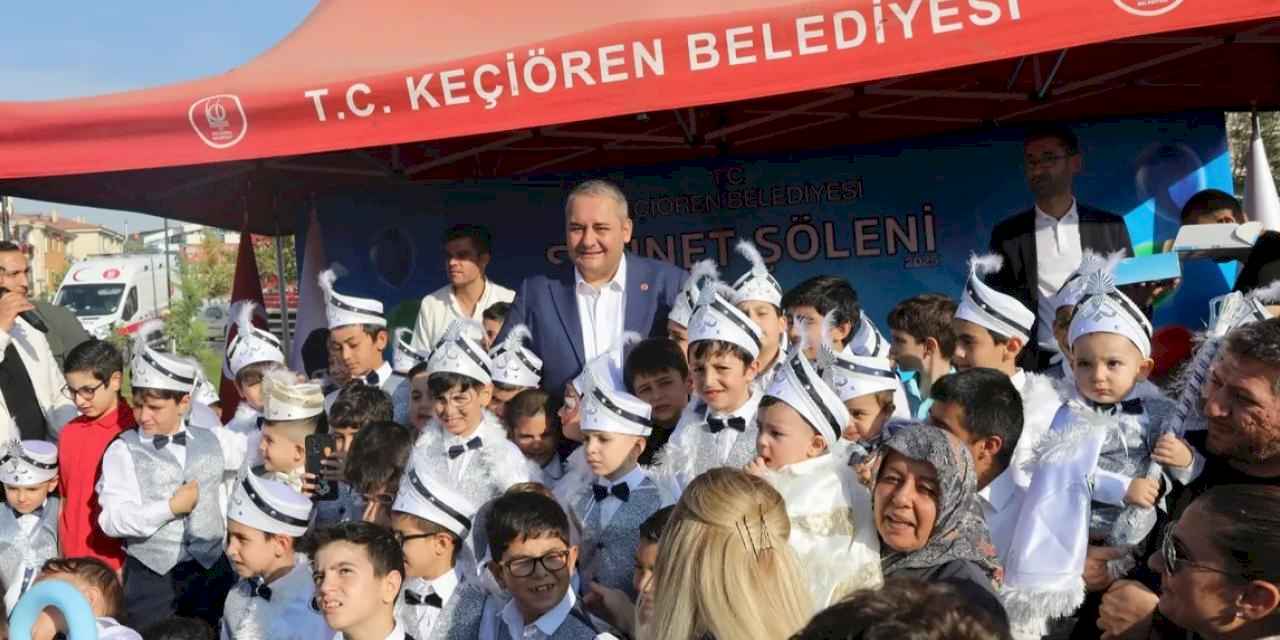 Ankara Keçiören'de sünnet şöleni