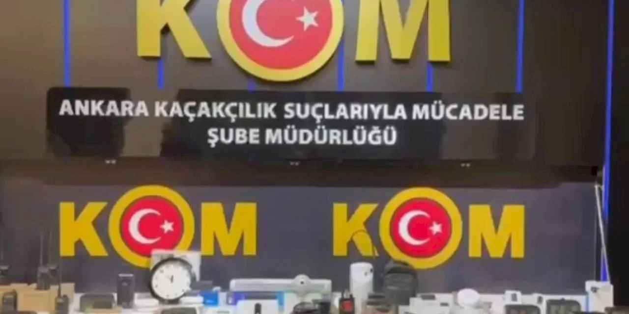Ankara’da dinleme cihazı operasyonu... Dijital casusluk ve gizlilik ihlallerine darbe!