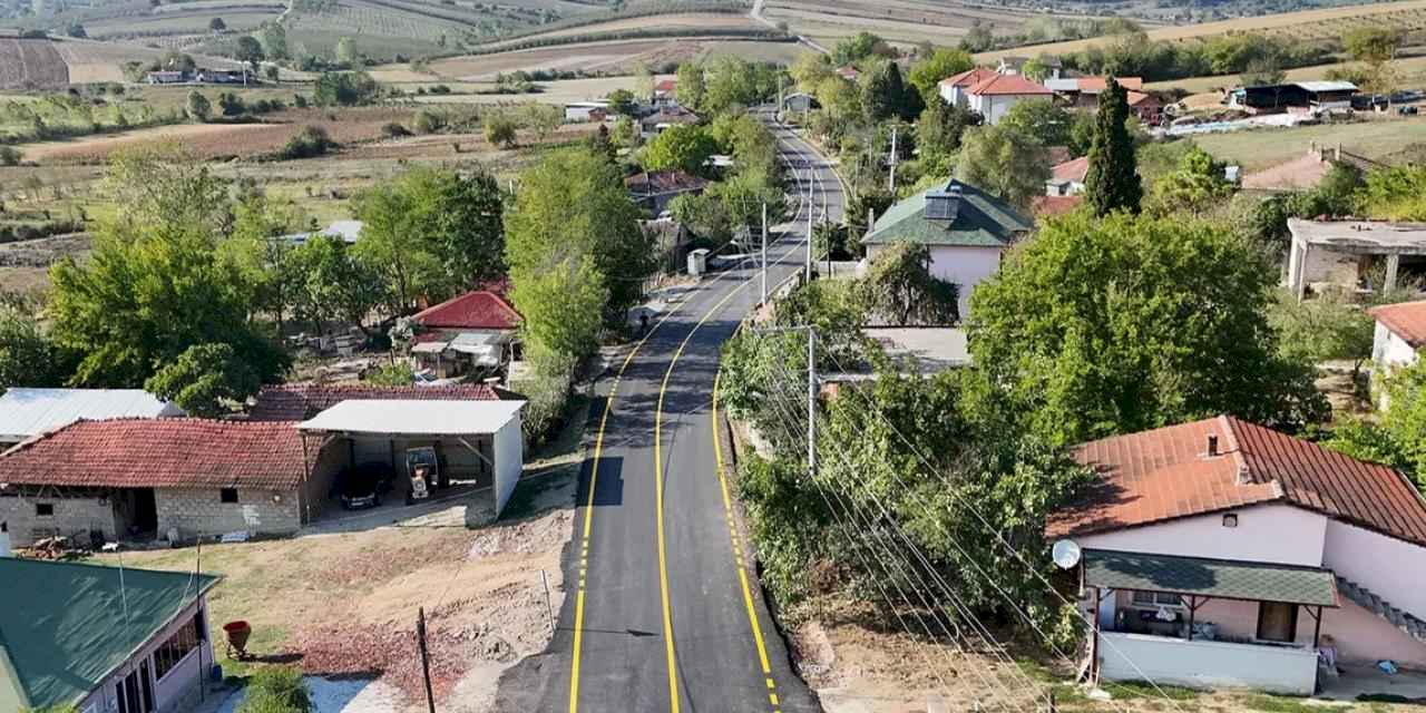 Sakarya Söğütlü’nün yenilenen grup yollarına vatandaşlardan tam not