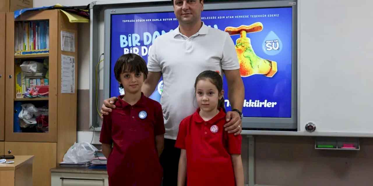 Sakaryalı minikler 'Su Müfettişi' oldu