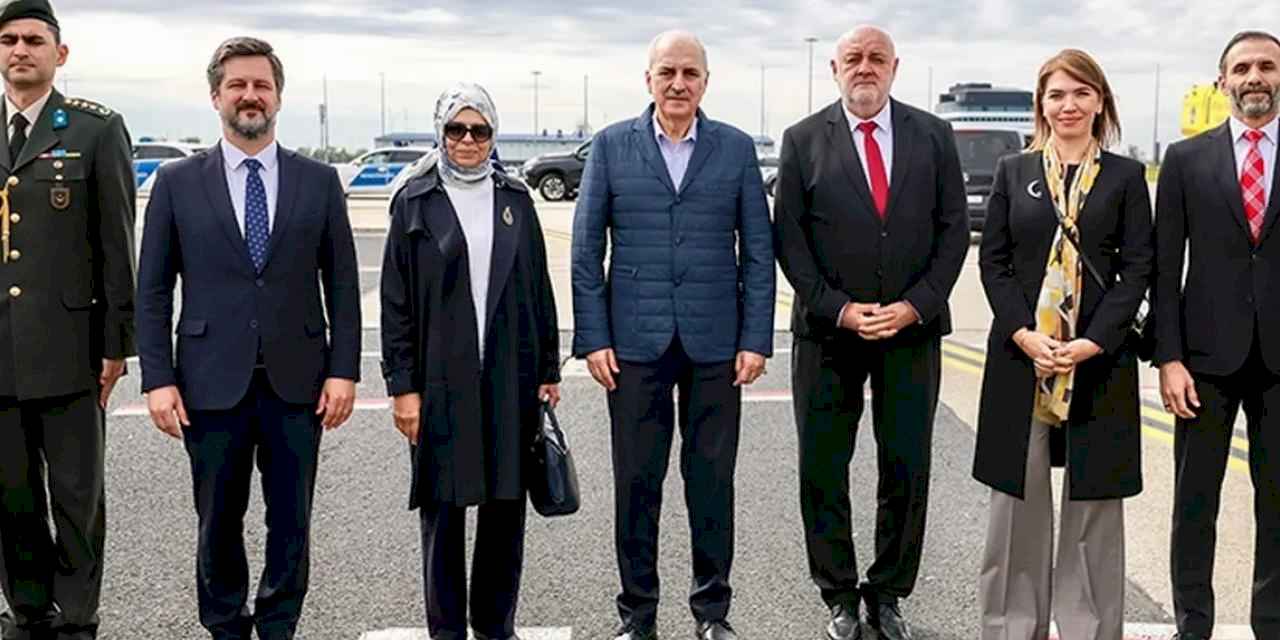 TBMM Başkanı Numan Kurtulmuş Macaristan'da