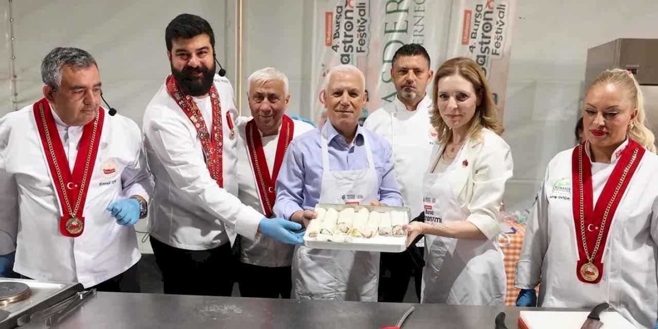 Bursa’nın gastronomisi göz kamaştırdı