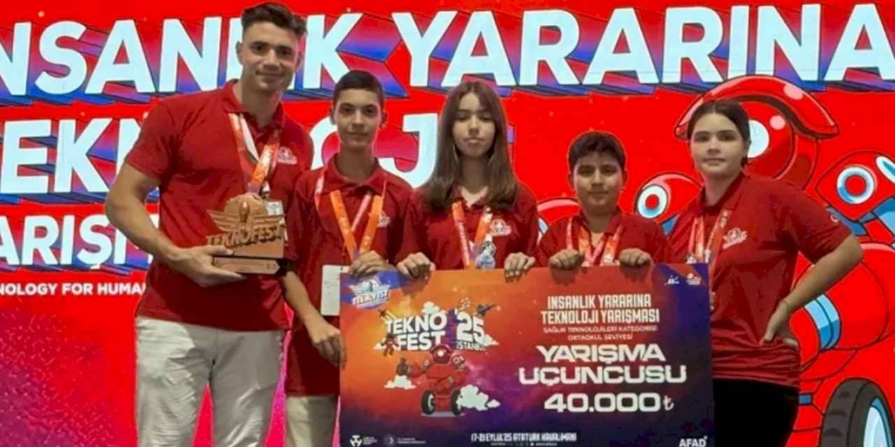 İzmirli öğrencilerden TEKNOFEST’te büyük başarı
