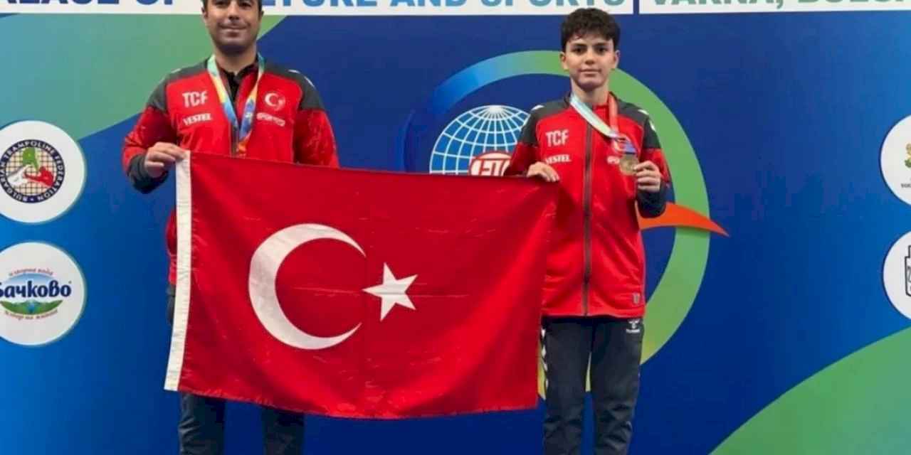 Konya Karataylı sporcudan milli başarı
