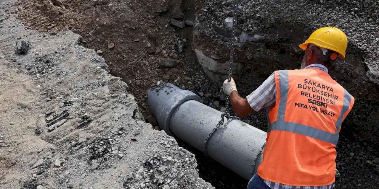 Sakarya Çukurahmediye’ye yeni atık su hattı
