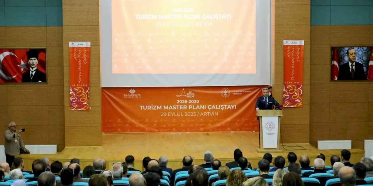 Artvin'de turizm master planı çalıştayı