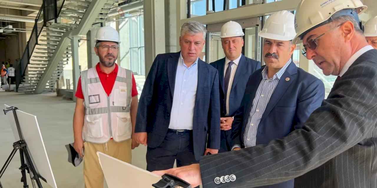 Konya Selçuklu’da vizyon projelere yerinde inceleme