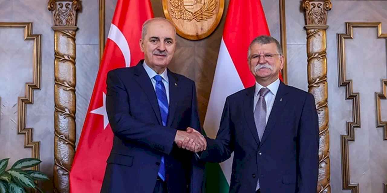 Kurtulmuş, Macaristan'daki mevkidaşıyla görüştü