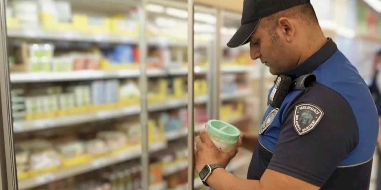 Kayseri Melikgazi zabıtasından sıkı denetim