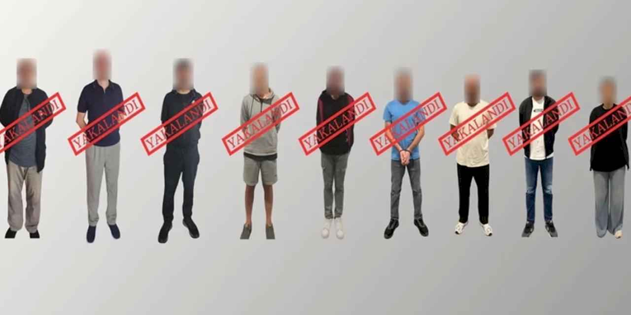 Kırmızı bültenle aranan 9 suçlu yakalandı! Hangi bülten olursa olsun, kaçamayacaksınız