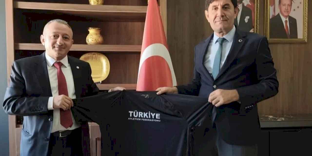 Türkiye Atletizm Federasyonu Asbaşkanı Cura'dan Mardin'de kurum müdürlerine ziyaret