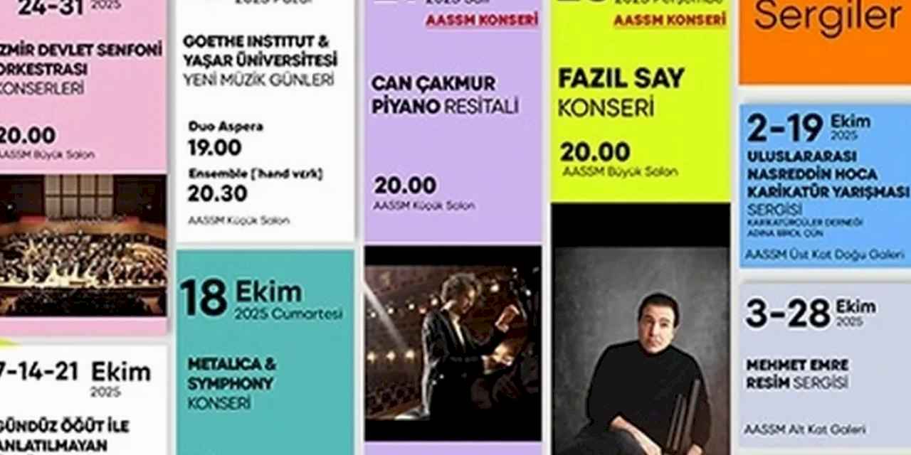 AASSM’de ekim ayı sanatla geçecek