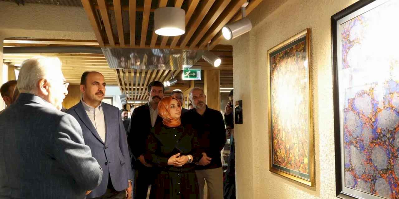 Başkan Altay’dan Meydan Evleri’nde sanat ziyareti