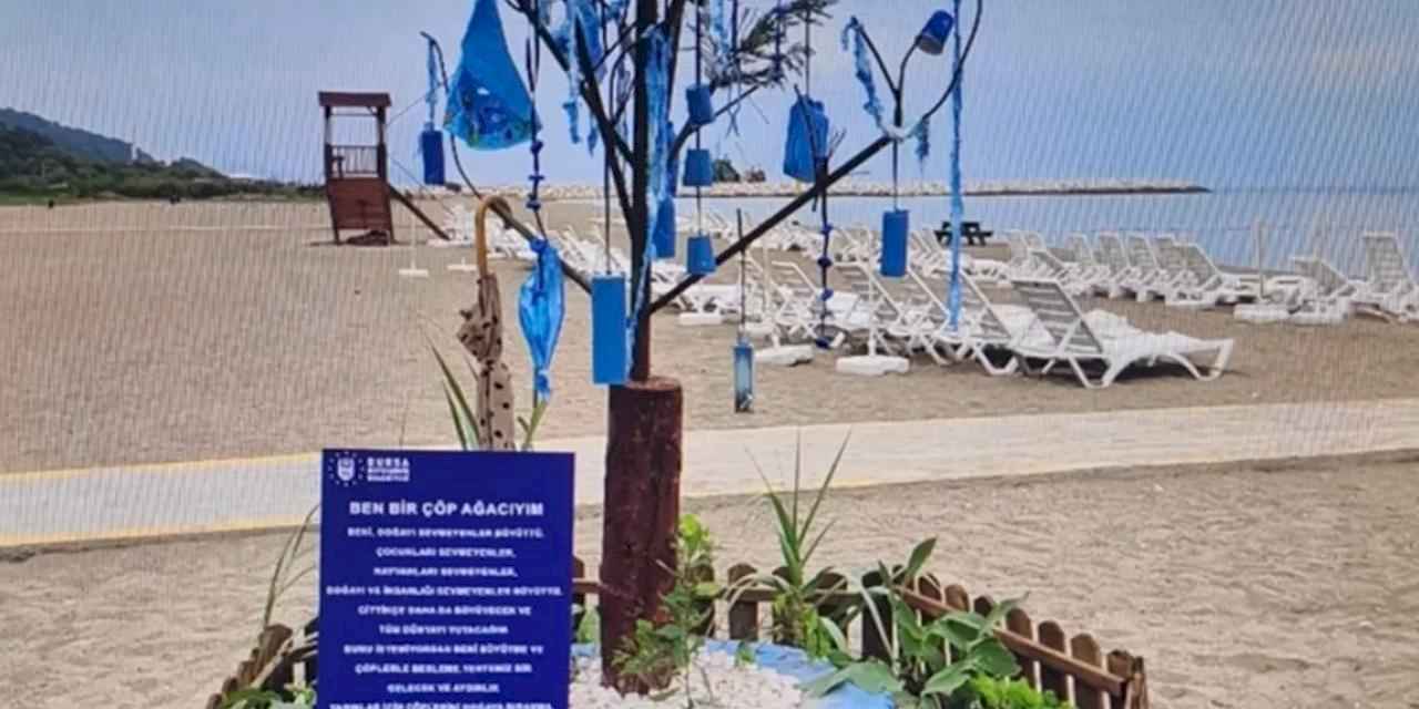 Bursa'da atıklar sanata dönüştü