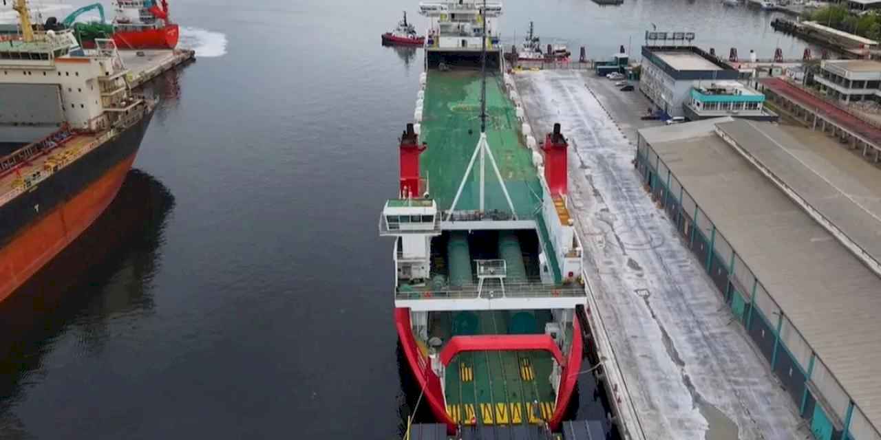 Türkiye’nin ikinci tren feribot hattı Bandırma-Tekirdağ’da başladı