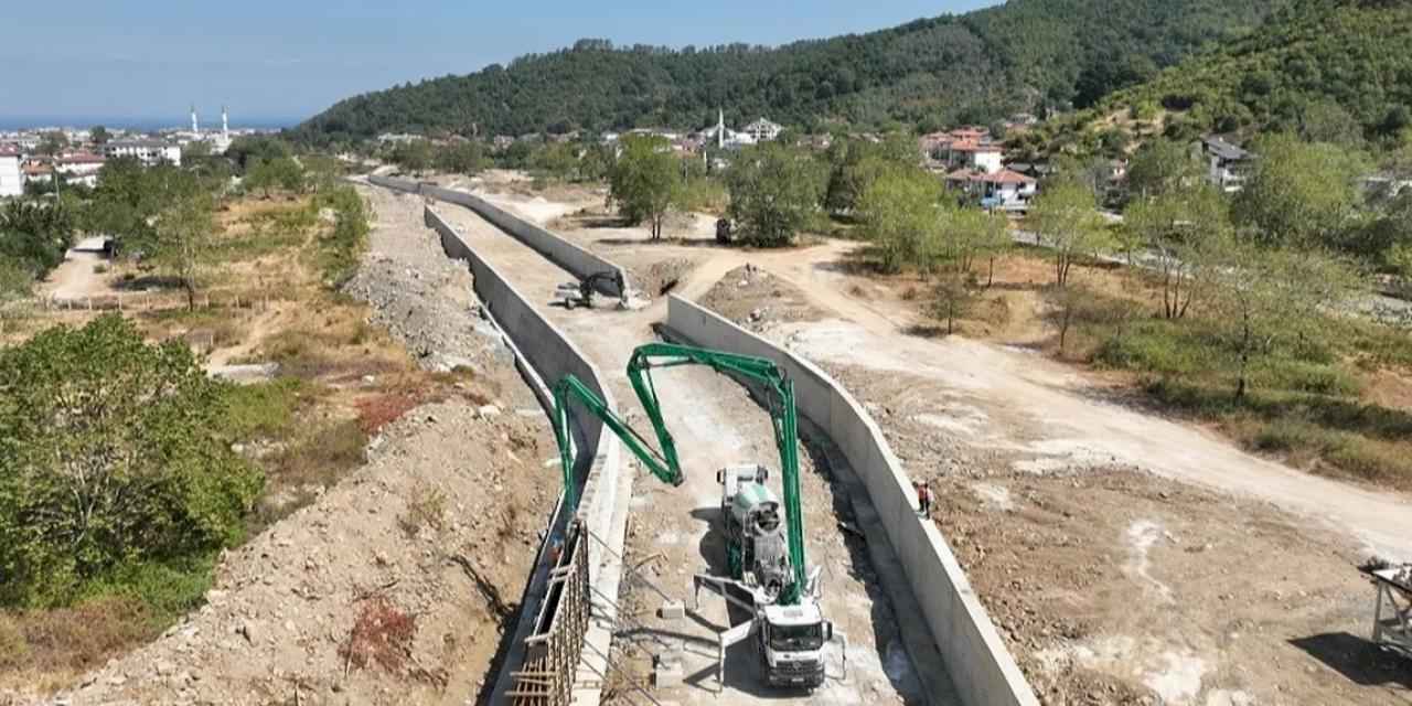 DSİ’den Yalova’ya taşkın koruması... Teşvikiye Deresi'nin ıslahı tamam