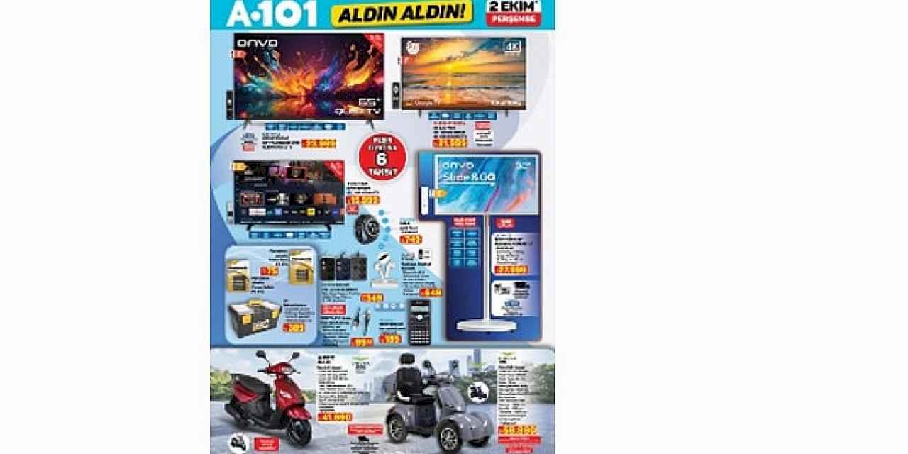 2 Ekim'de A101'den Tiny House, Karavan ve Moped Fırsatları