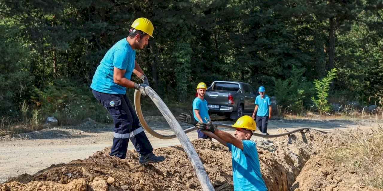 Sakarya'da yeni kaynak ve 2 bin metrelik güçlü altyapı hattı