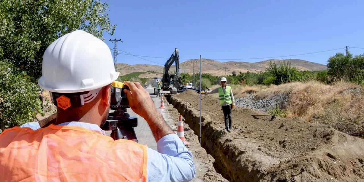 Malatya'da Hacıyusuflar'a yeni kanalizasyon hattı