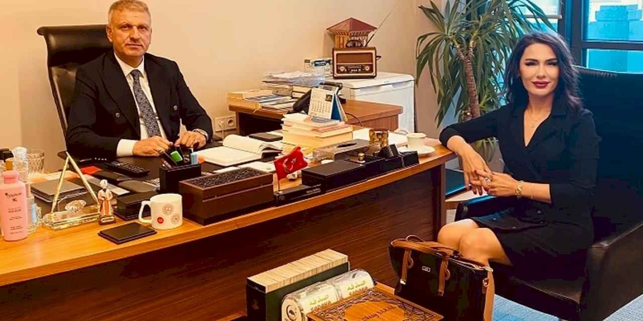 Oktay Saral'dan anlamlı görüşme