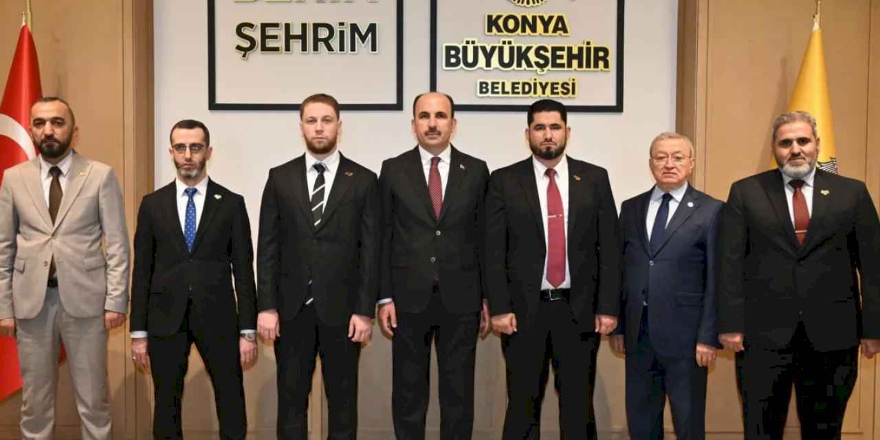 UCLG-MEWA kongresi için Konya’da diplomatik buluşma