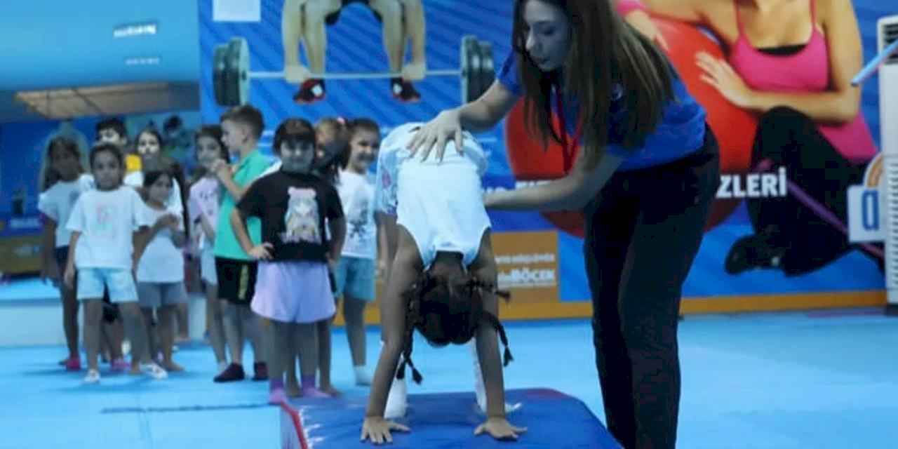 Antalya’da çocuklar sporla güçleniyor